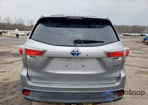 2014 Toyota Highlander Hybrid Limited z USA, uszkodzony, nr VIN 5TDDCRFHXES006256